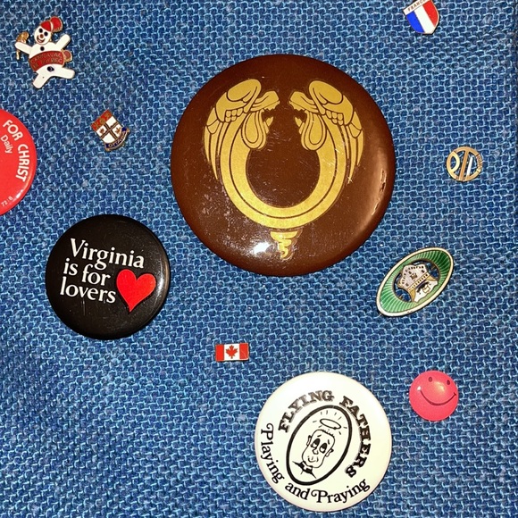 Vintage Pin Lovers Dream Handmade Purse - Picture 11 of 17